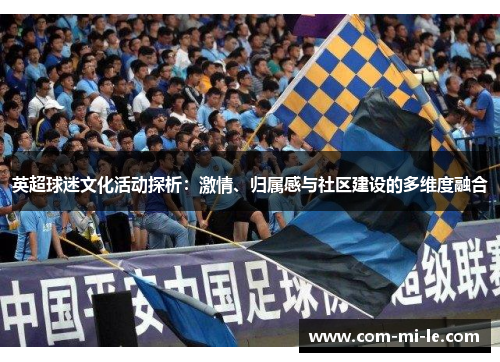 英超球迷文化活动探析：激情、归属感与社区建设的多维度融合